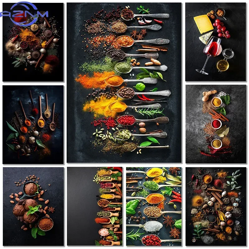Luxury Lifestyle Pictures - AZNM AZNM Modern Cooking Herbs Spices