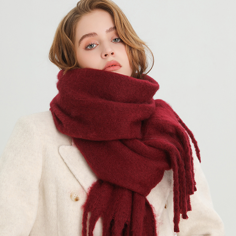 Cashmere Throw Blanket - Winter Scarf for Women Cashmere Warm