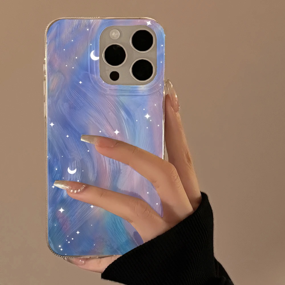 Samsung Galaxy S24 - Fashion Glitter Starry Gradient Hard Phone