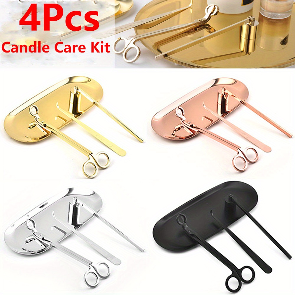 4pcs/set Luxury Candle Care Ki - огляд і ціна Quiet Luxury Lifestyle