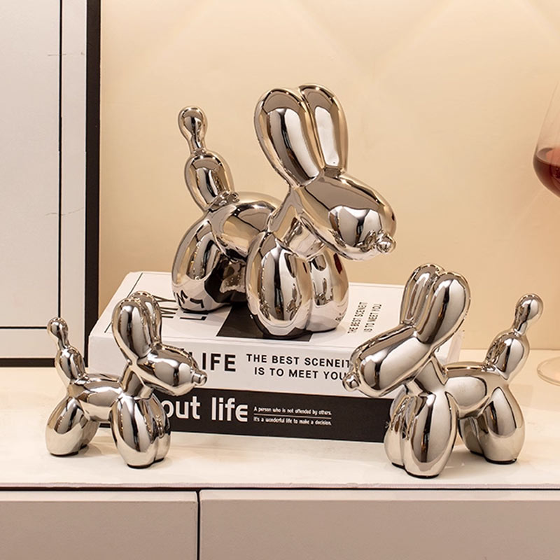 Ceramic Sculptures Silver Ball - огляд і ціна Quiet Luxury Lifestyle