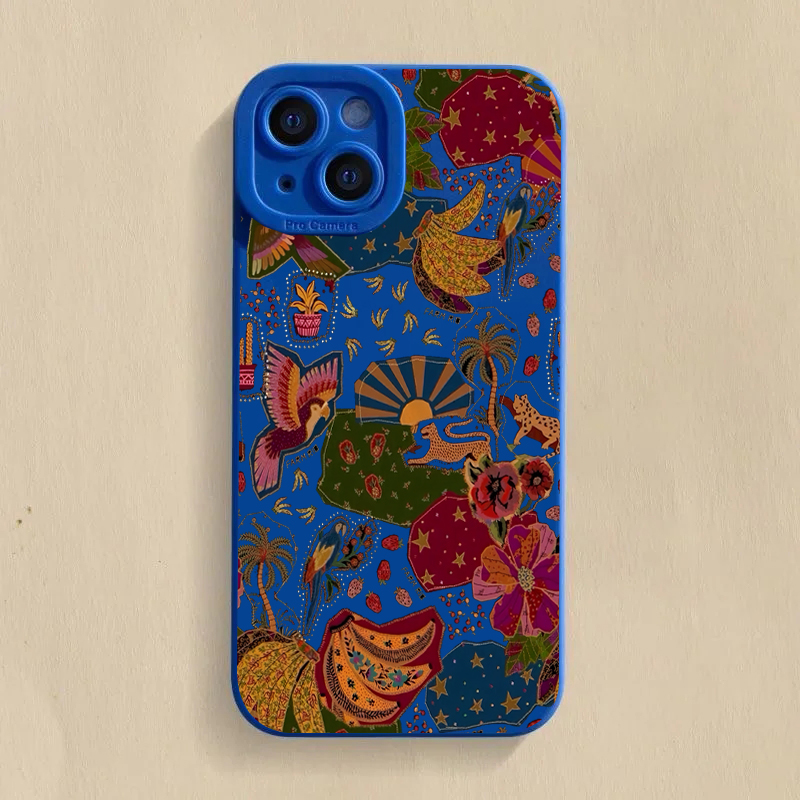 Floral Leopard Eyes Phone Case - огляд і ціна Samsung Galaxy S24