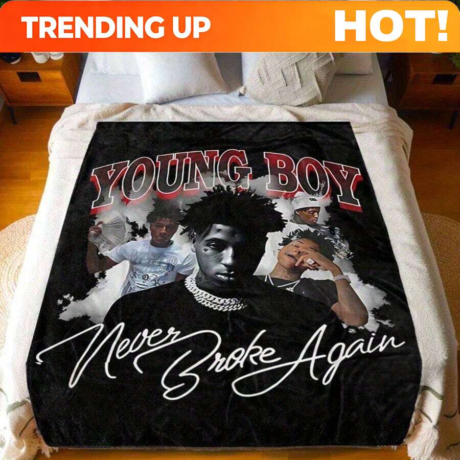 Customize Young Boy Never Brok - огляд і ціна Cashmere Throw Blanket