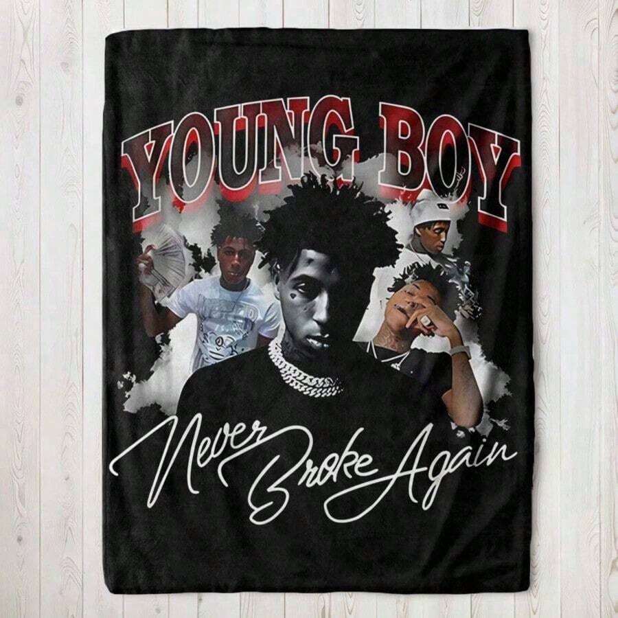 Customize Young Boy Never Brok - огляд і ціна Cashmere Throw Blanket
