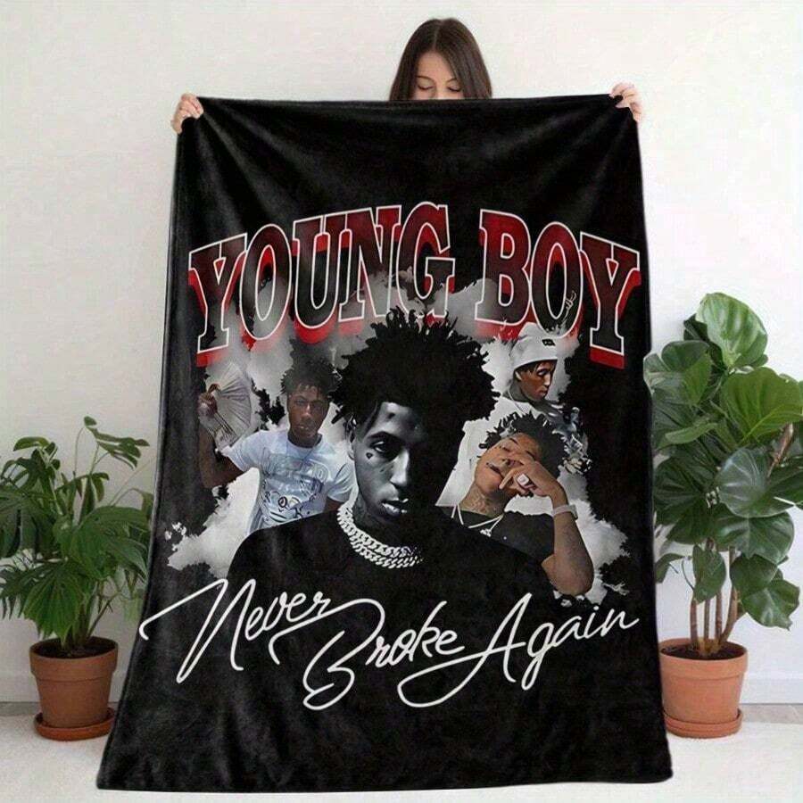 Customize Young Boy Never Brok - огляд і ціна Cashmere Throw Blanket