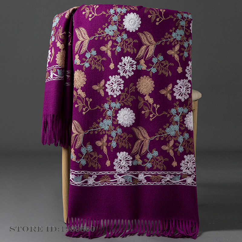 Women's Cashmere Pashmina Scar - огляд і ціна Cashmere Throw Blanket