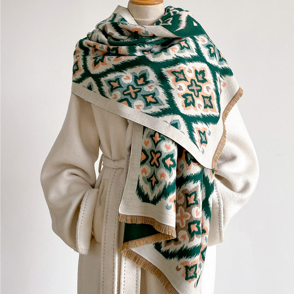 Women Reversible Imitation Cas - огляд і ціна Cashmere Throw Blanket