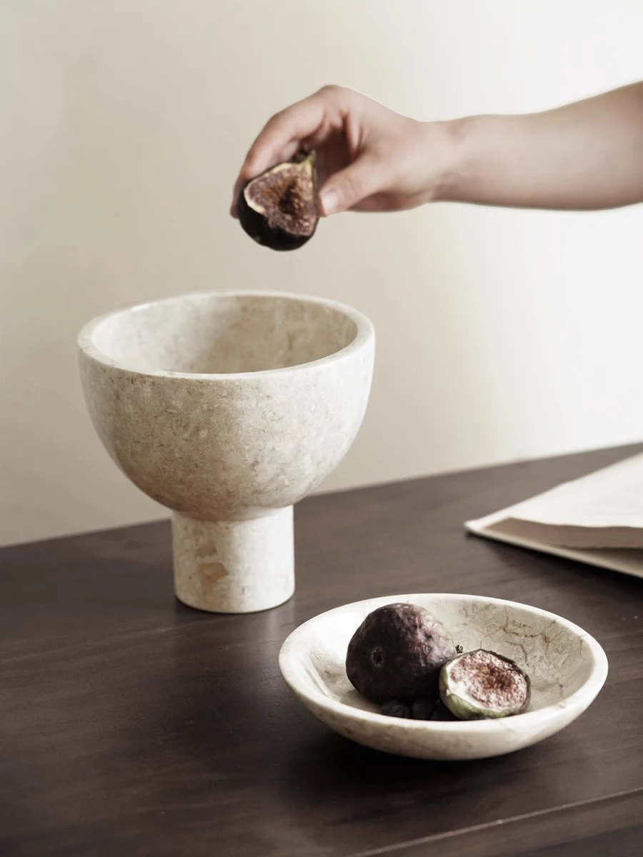 Compote Marble Material Sundri - огляд і ціна Quiet Luxury Lifestyle