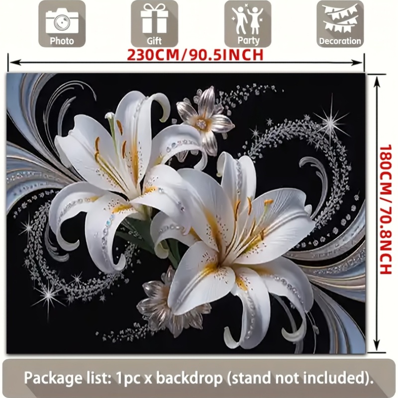 Luxurious White Lilies Floral  - огляд і ціна Quiet Luxury Lifestyle