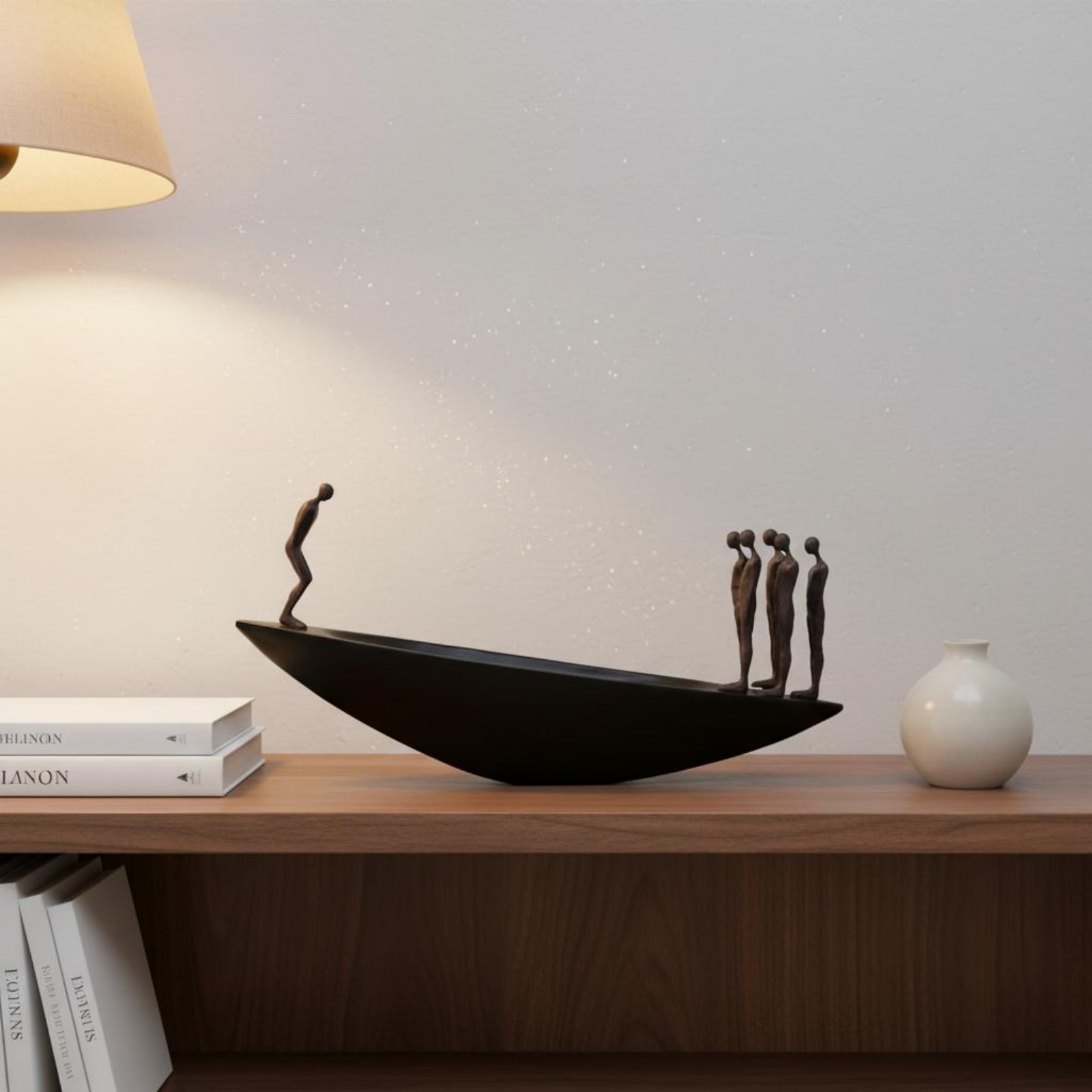Modern Resin Sailboat Statue A - огляд і ціна Quiet Luxury Lifestyle