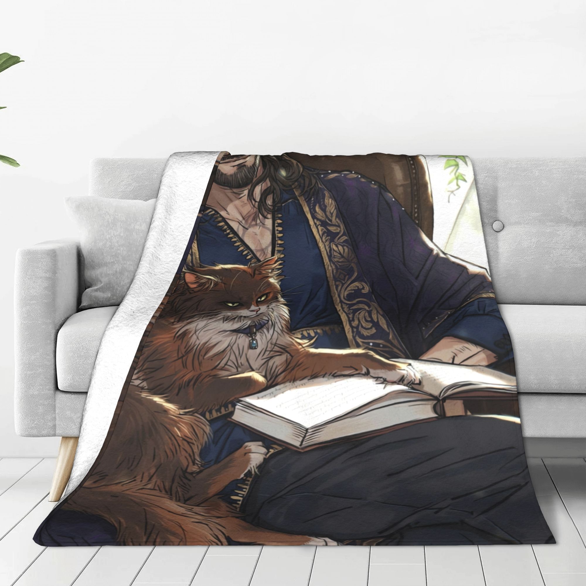 Customize Gale Dekarios and Ta - огляд і ціна Cashmere Throw Blanket