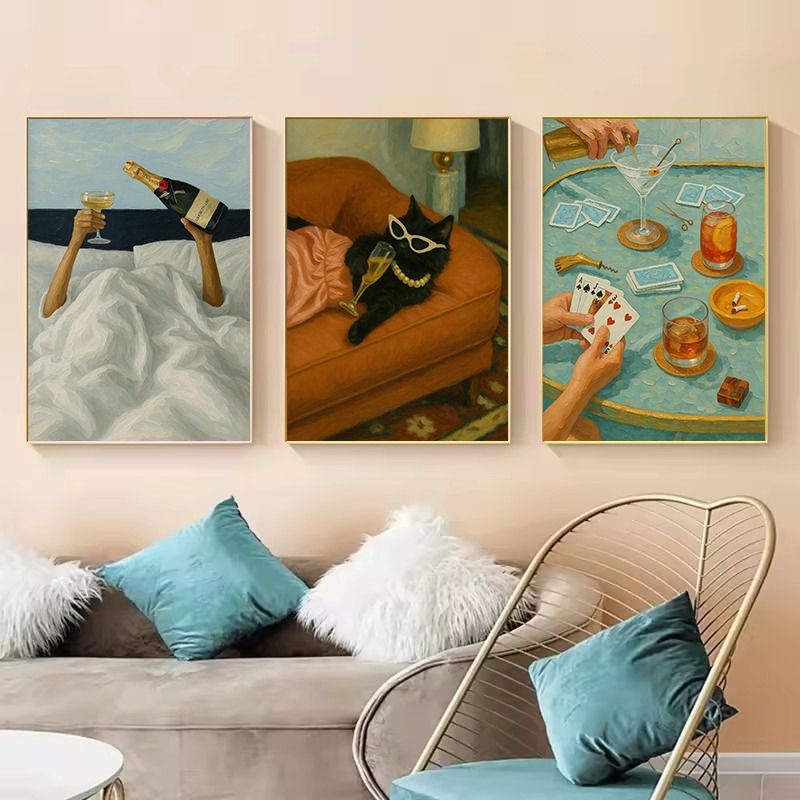 1pc Frameless Vintage Black Ca - огляд і ціна Luxury Lifestyle Pictures